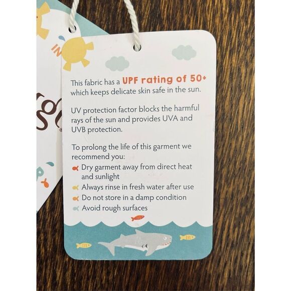 NEW Frugi 18-24 Months Little Sally Multi Striped 1-piece Swimsuit - Picture 4 of 5